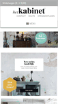 Mobile Screenshot of hetkabinet.nl